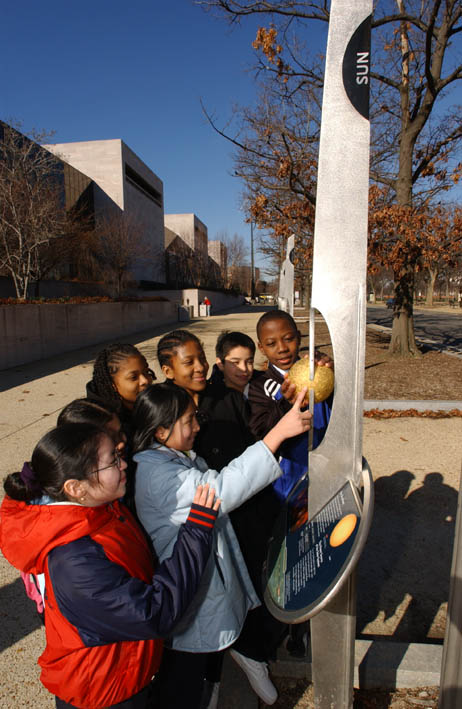 A 6th grade class in Washington, DC. Click on Image for Zoom and DC Photoalbum